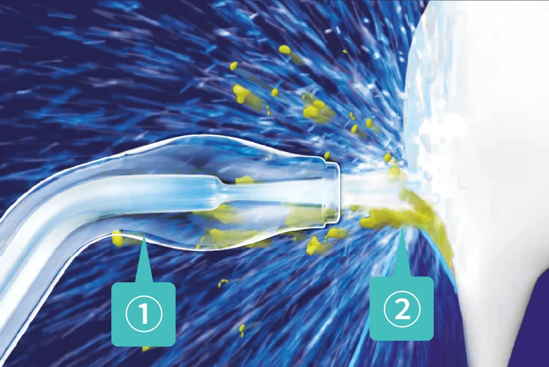 超音波水流ノズル