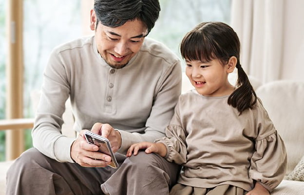 画像：スマホでメニューが増やせる