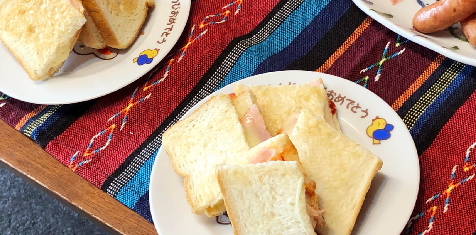 写真：忙しい朝に4枚焼きは必須！