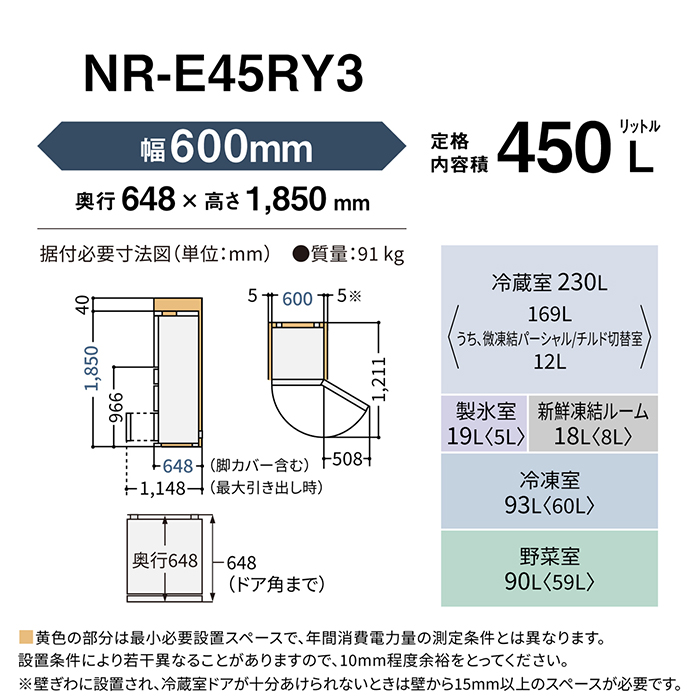 画像：NR-E45RY3