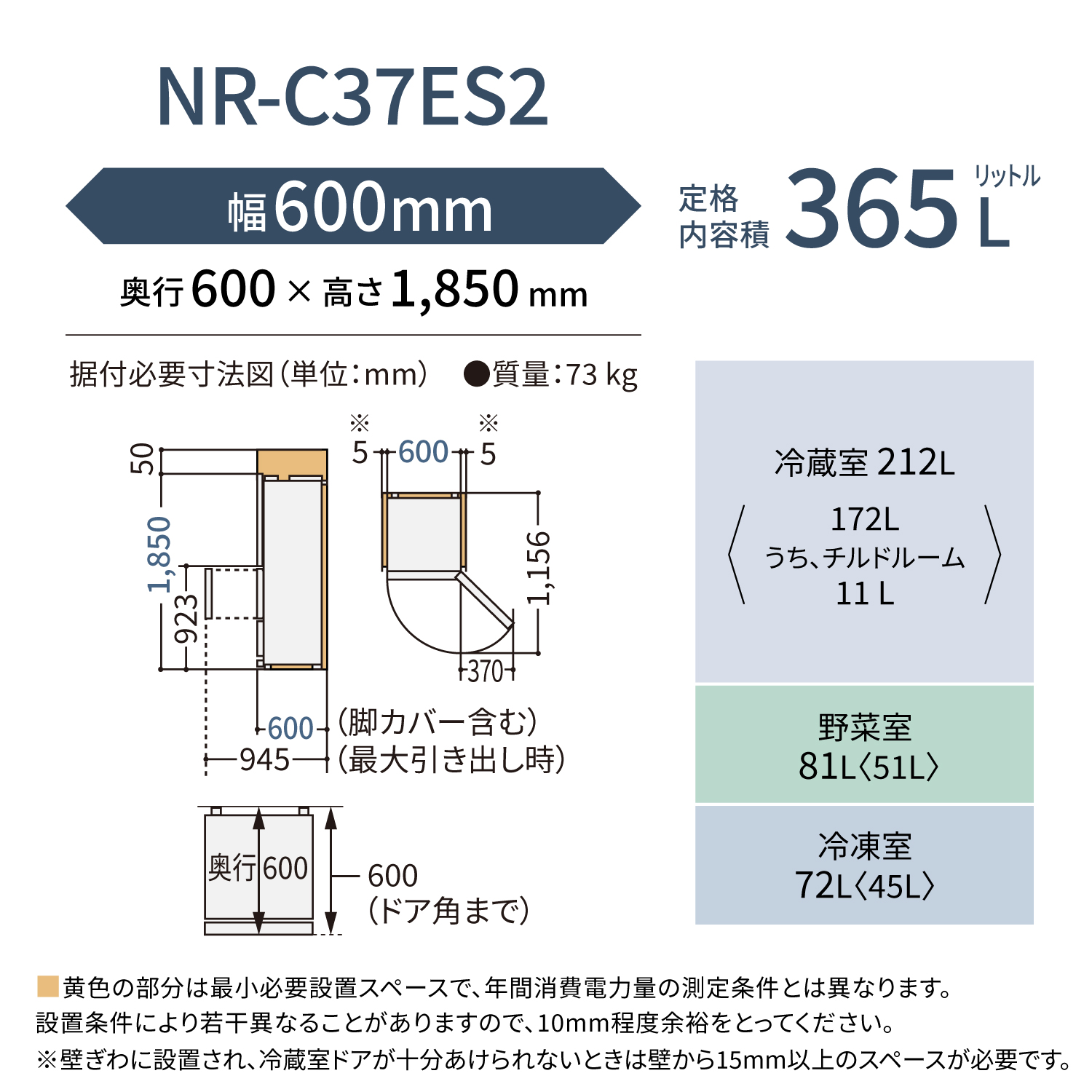 画像：NR-C37ES2