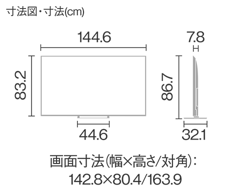画像：TV-65W95B