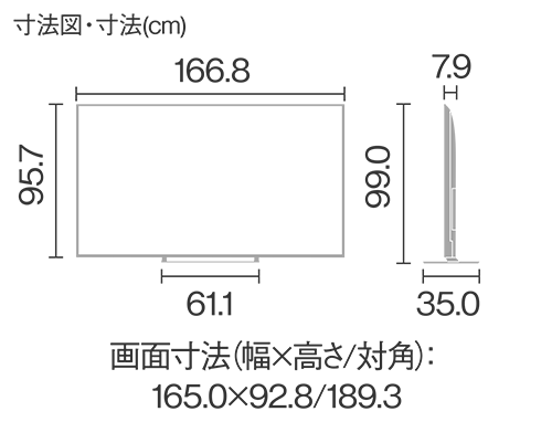 画像：TV-75W95B