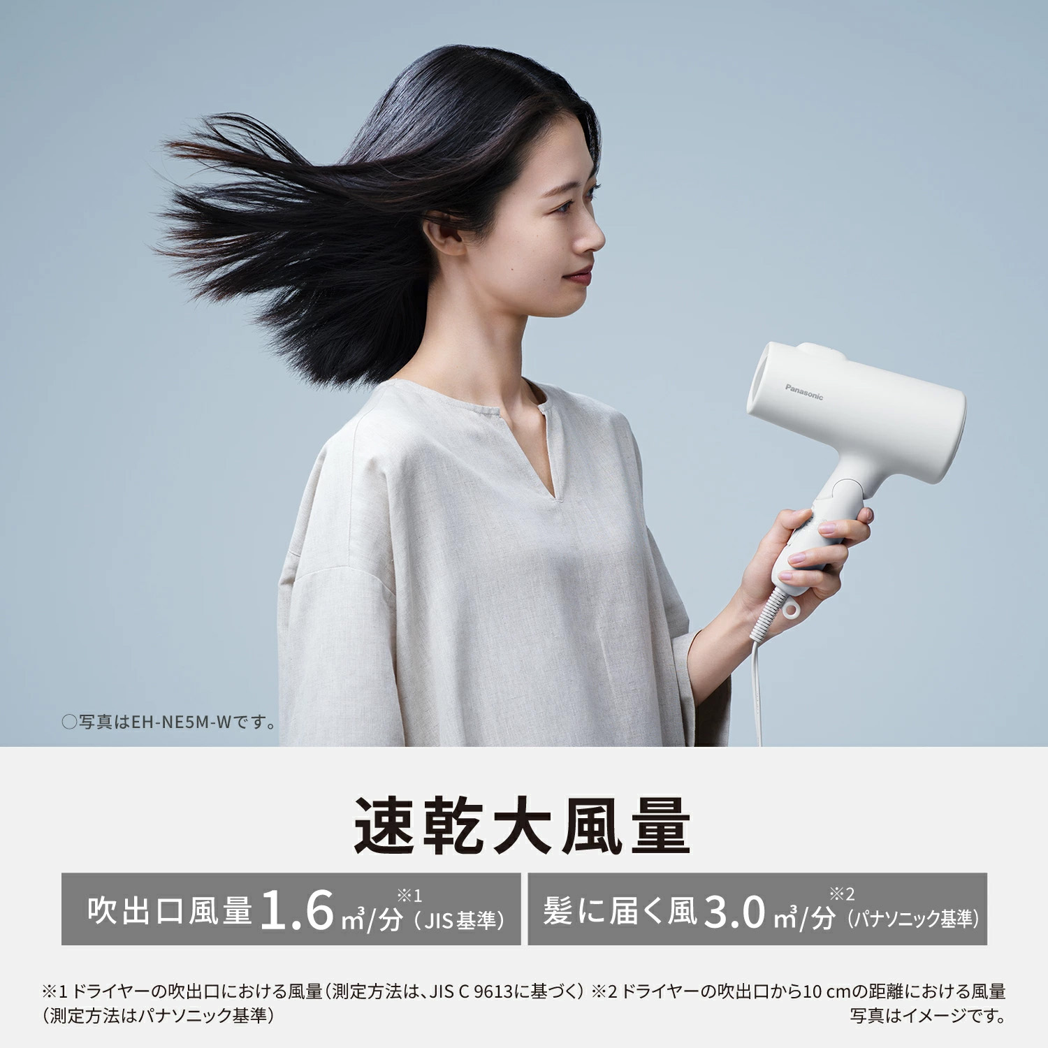 ヘアードライヤー イオニティ EH-NE5M-W