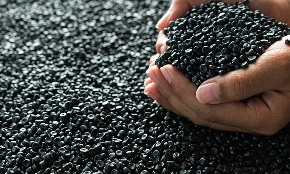 再生プラスチック使用料40％