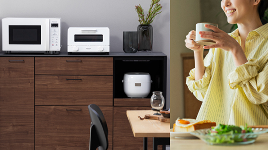 画像：冷蔵庫と調理家電の単身・小世帯向けサブスク foodable