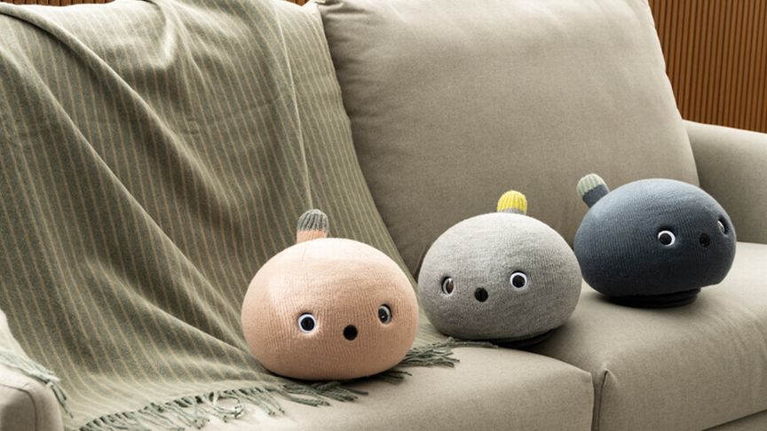 画像：思わず笑顔になるロボット NICOBO