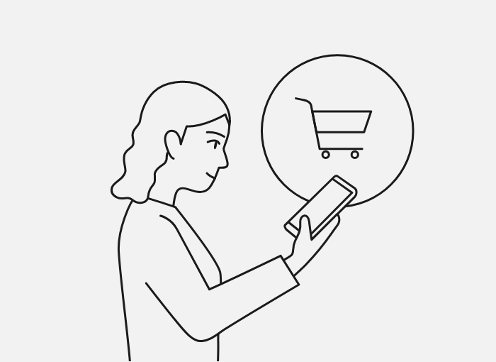 イラスト：プランを選択