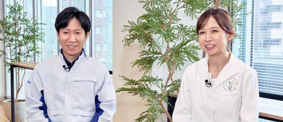 開発者2人の画像です。