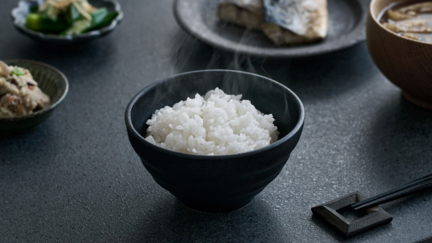 一口でわかる、おいしいごはんとは。
