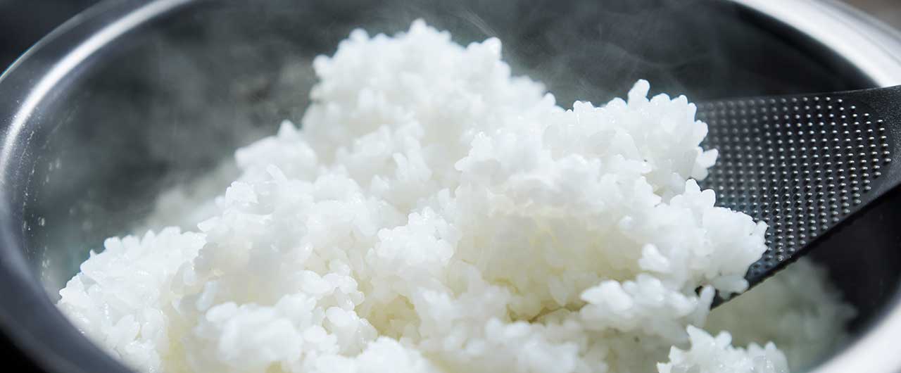 画像：炊きたてごはんのイメージ