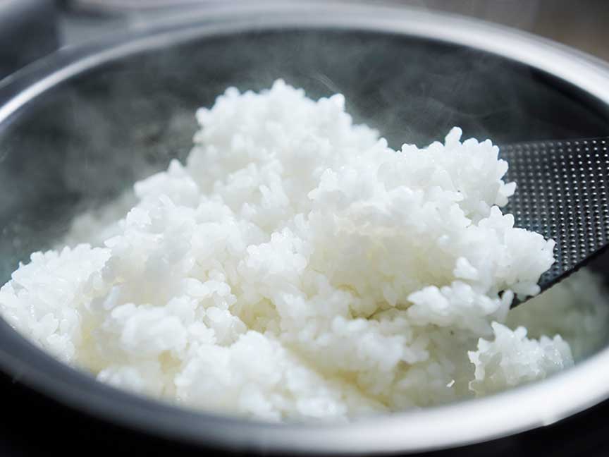画像：炊きたてごはんのイメージ