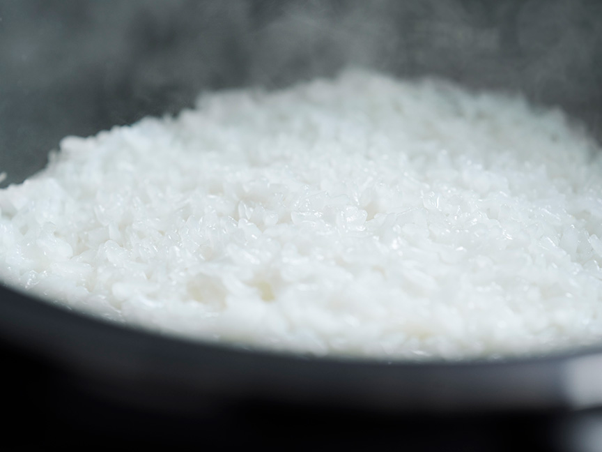 炊き上がったごはんの画像です。 クリックすると特長詳細ページへリンクします。