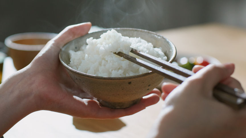 イメージ：おどり炊きで炊いたごはん