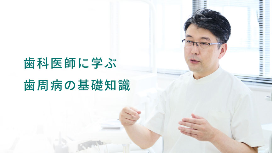 歯科医師に学ぶ歯周病の基礎知識