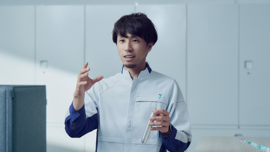 写真：ブラシ開発 中崎真太郎さん