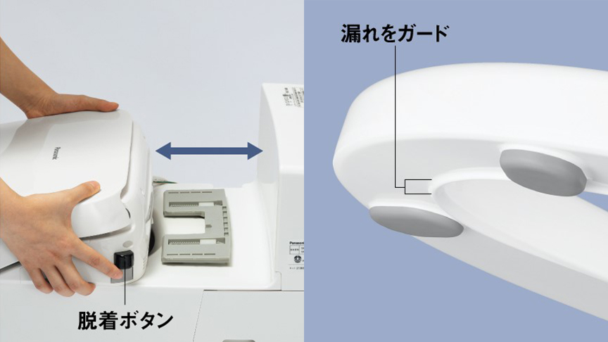 貯湯式ESXシリーズの年間電気代は約4,370円、瞬間式DL-RT50の年間電気代は約2,570円。約1,800円お得
