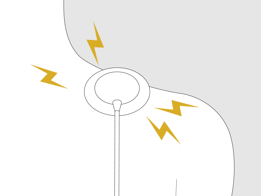 筋肉に作用しているイメージ図