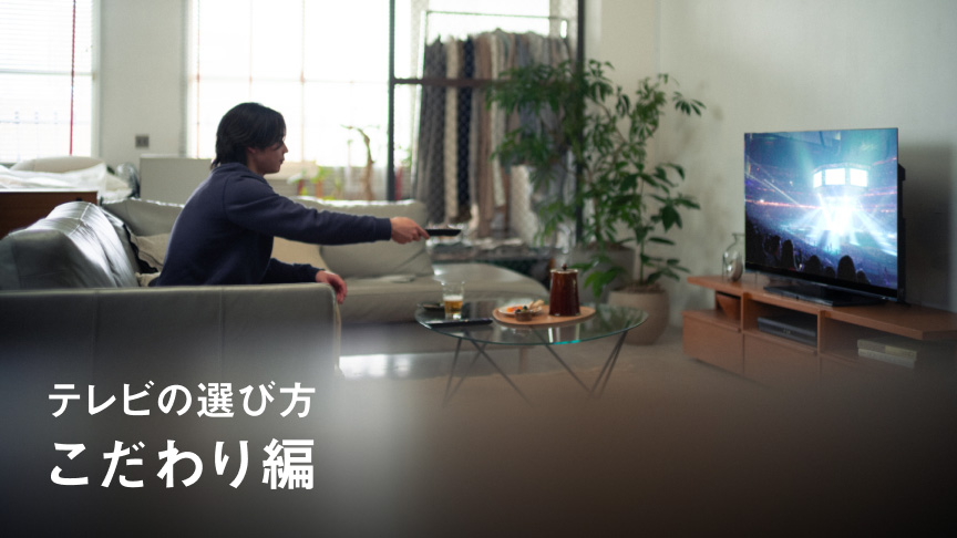 テレビの選び方　こだわり編