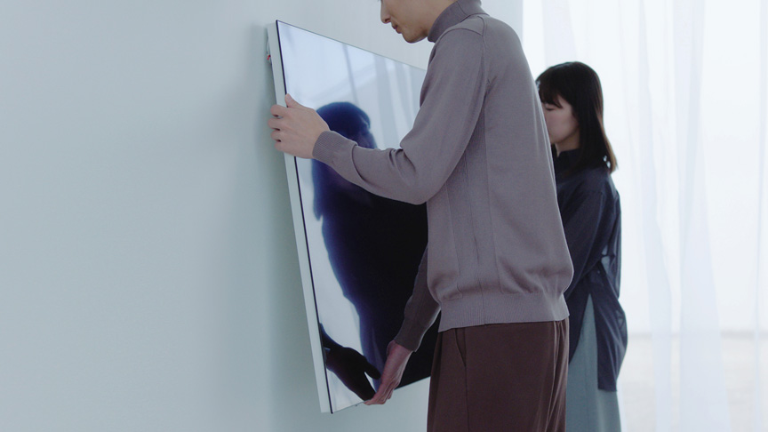 かんたん壁掛けのイメージ