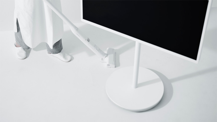 レイアウトフリーは移動してお掃除かんたん