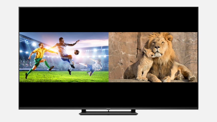 2画面表示のイメージ