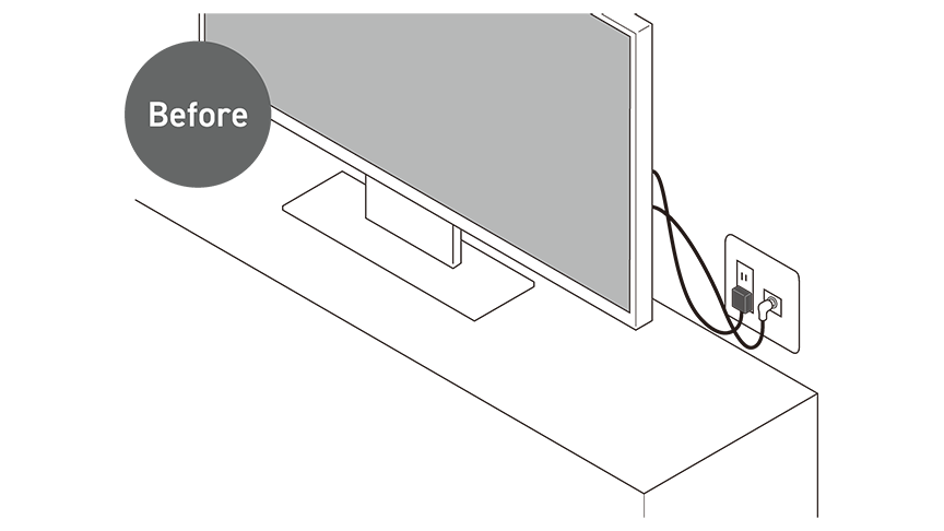 一般的なテレビのイメージ