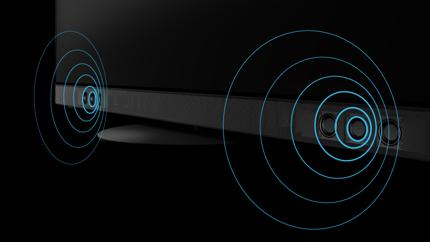 フロントパワースピーカーのイメージ