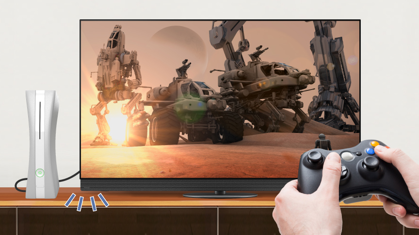 ゲーム機設置のイメージ