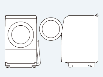色々なサイズで比べてみる パナソニックの「ドラム式」へのリンク