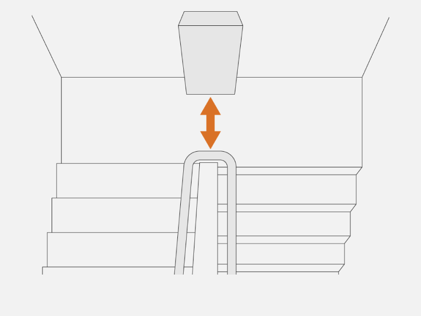 イメージイラスト：建物・共用階段