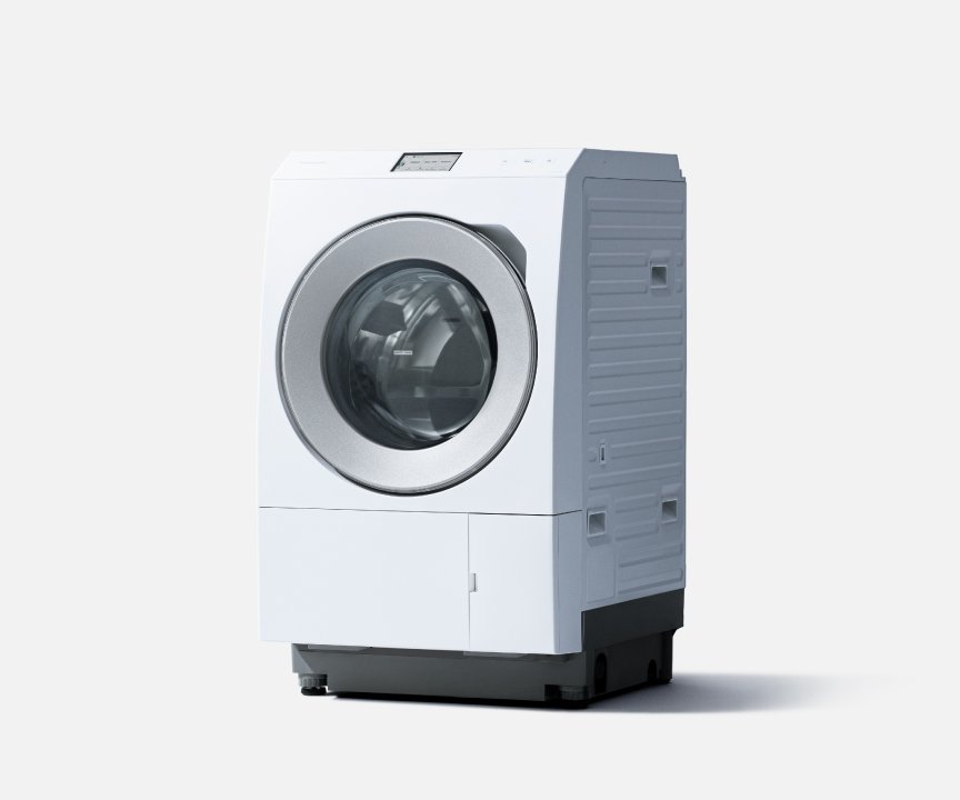 LXシリーズ特長：大容量12㎏コンパクトビッグ | 洗濯機・衣類乾燥機 