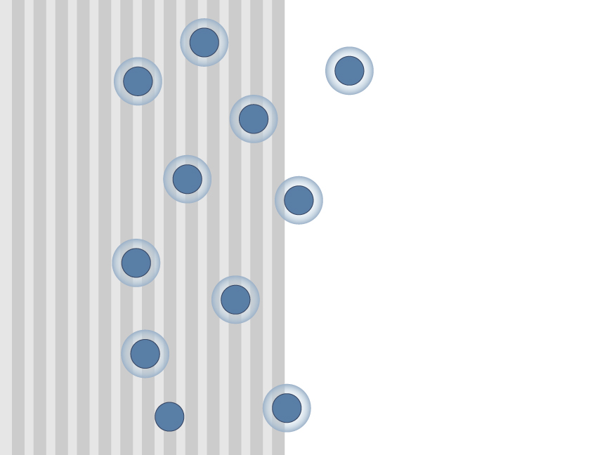 イメージ：②ニオイ粒子をスチームがホールド