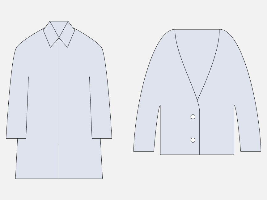 イメージ：コート、ジャケット