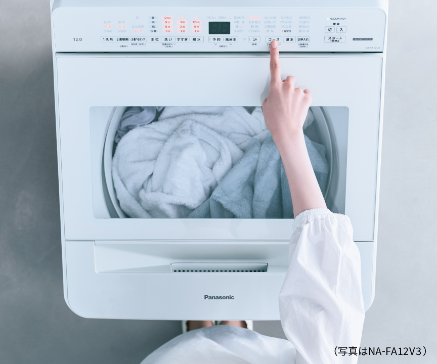 【本日削除】使用頻度少なめPanasonic縦型洗濯機ホワイト