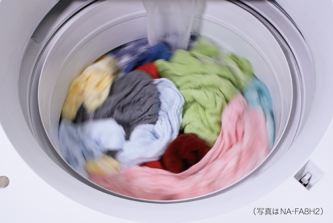 【5/26迄軸受保証付】 Panasonic洗濯機 スゴ落ち泡洗浄 8kgパナソニック