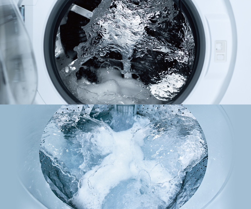 泡洗浄イメージ画像