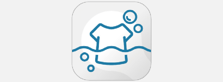 「スマホで洗濯」アプリのアイコン画像