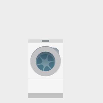 イメージイラスト：ドラム式洗濯乾燥機