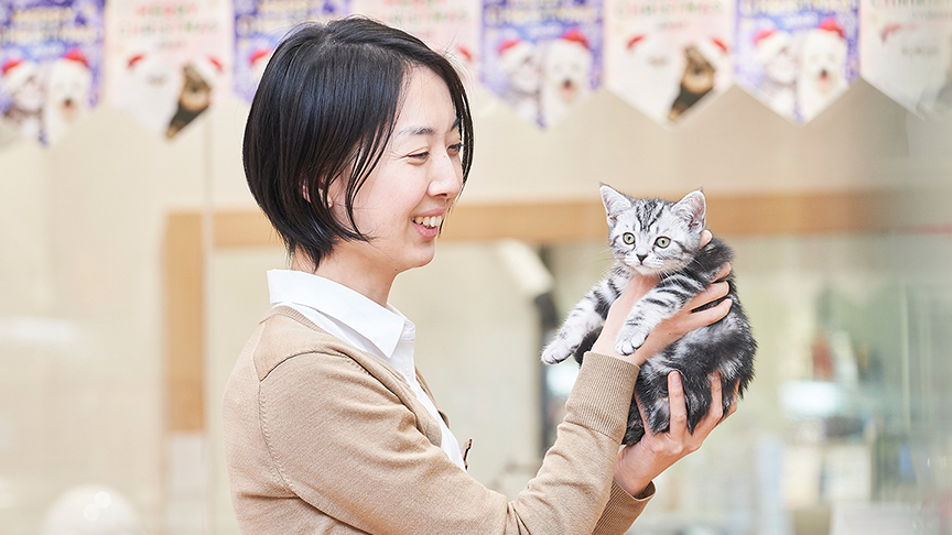 DOG＆CAT JOKER グリーンスプリングス立川店のバナー画像です。クリックするとページ内の立川店のエリアに移動します。
