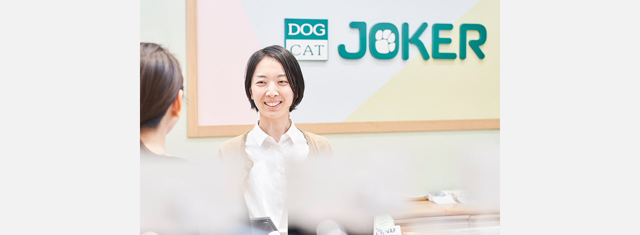 ペットショップJOKER 立川店の店内画像です。