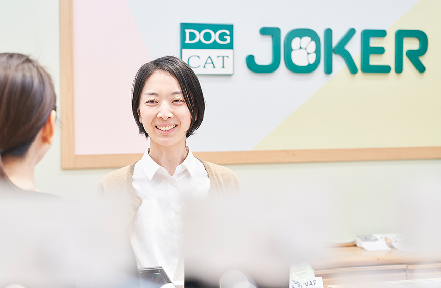 ペットショップJOKER 立川店の店内画像です。