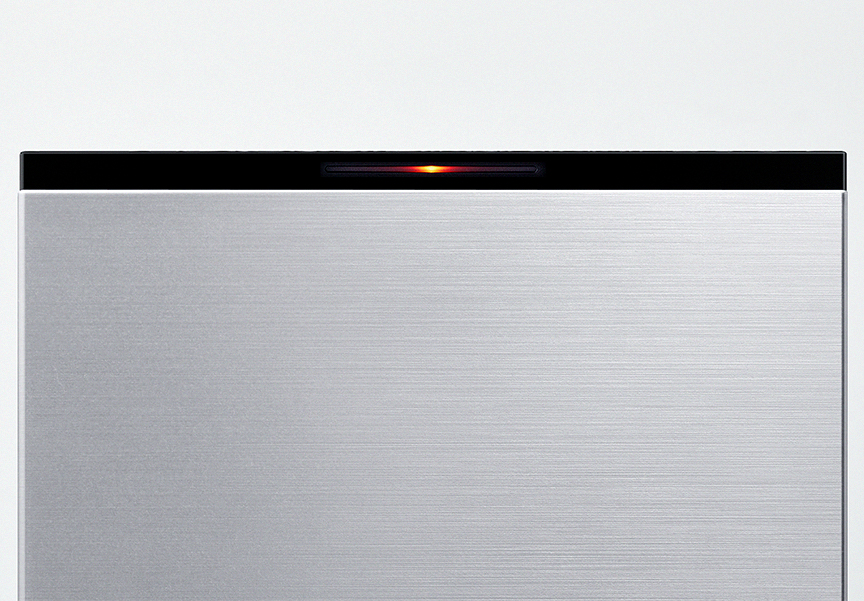 運転サインが「赤」に点灯している画像