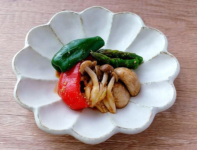 【ジップロック®監修】温野菜のあっさり和風サラダ