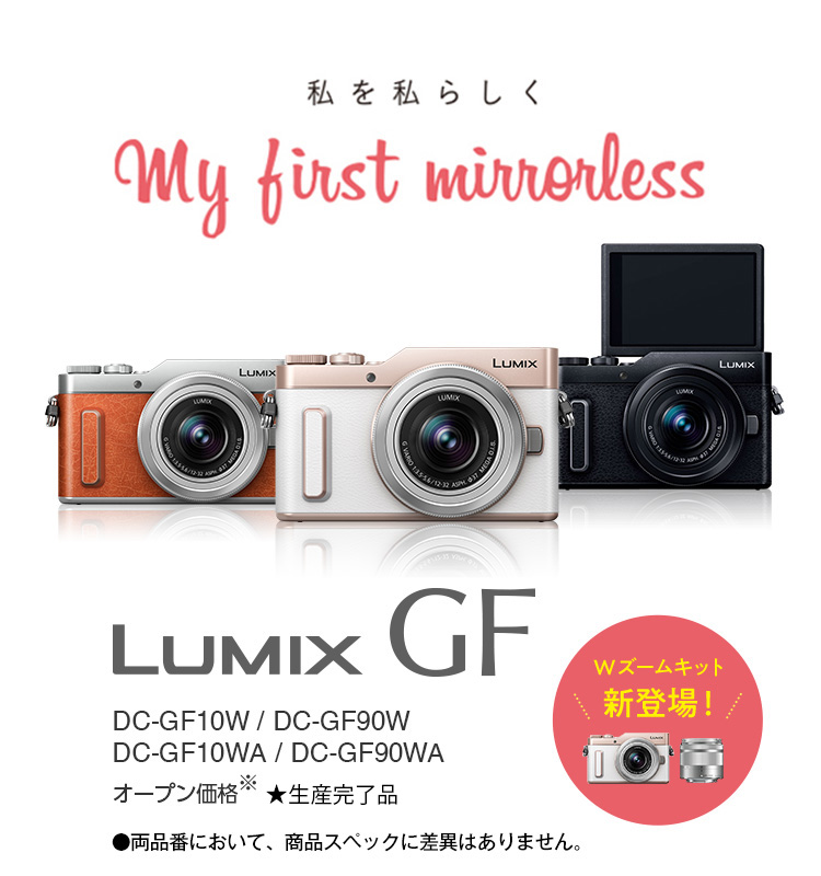 DC-GF10/GF90 | Gシリーズ 一眼カメラ | 商品一覧 | LUMIX（ルミックス