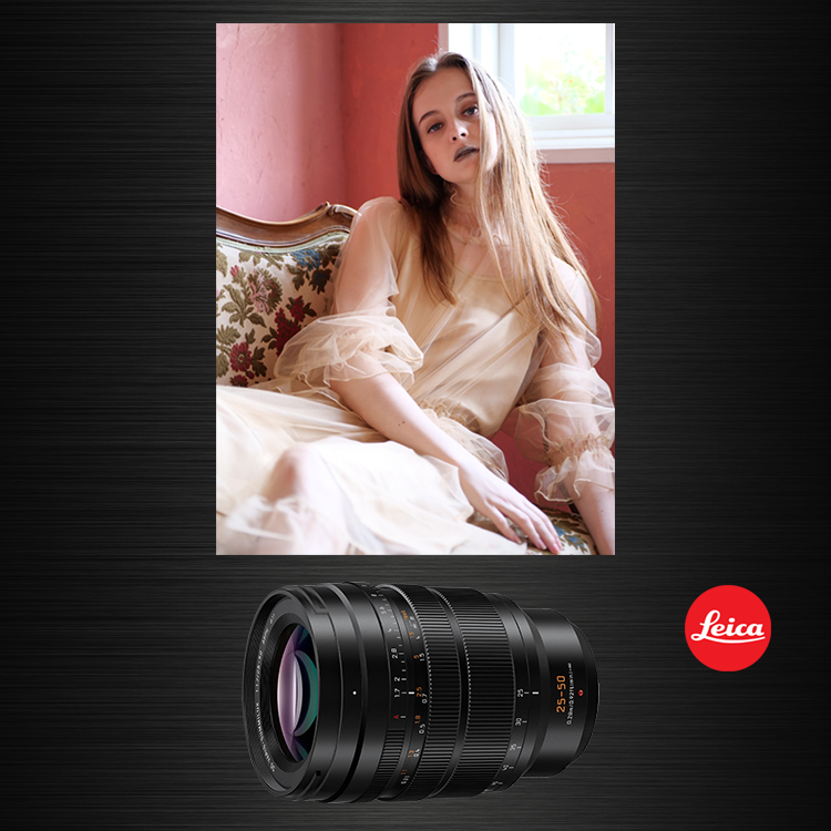 Panasonic Leica 25-50mm F1.7 Noir – Compatible Monture Micro 4/3 Panasonic & Olympus Grande Ouverture F1.7 constante, Tropicalisé, equiv. 35mm : 50-100mm Objectif Zoom Grand Angle H-X2550E 