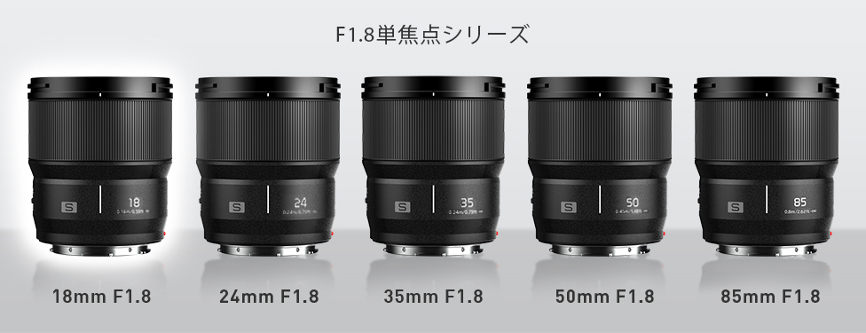 LUMIX S 18mm F1.8 | Sシリーズ 交換レンズ | 商品一覧 | LUMIX ...