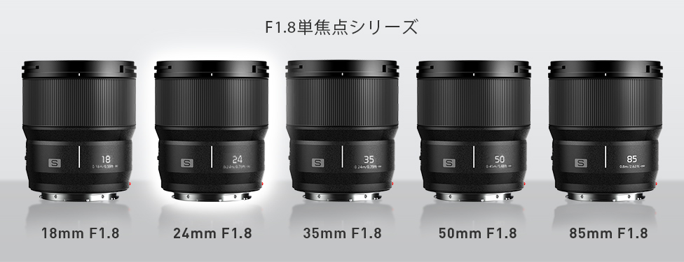 LUMIX S 24mm F1.8 | Sシリーズ 交換レンズ | 商品一覧 | LUMIX