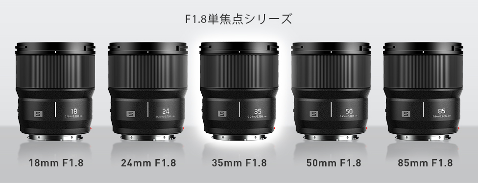 LUMIX S 35mm F1.8 | Sシリーズ 交換レンズ | 商品一覧 | LUMIX（ルミックス） ミラーレス一眼カメラ・デジタル