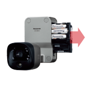 屋外バッテリーカメラ KX-HC300S | 商品一覧 | ホームネットワーク 